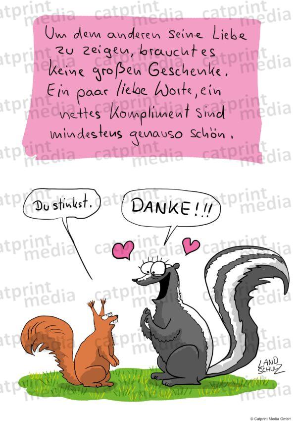 Stinktier-Liebe